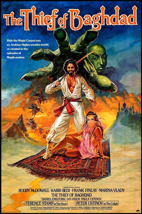 Movie poster for The Thief of Baghdad (1978)