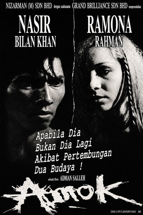 Movie poster for Amok (1997)