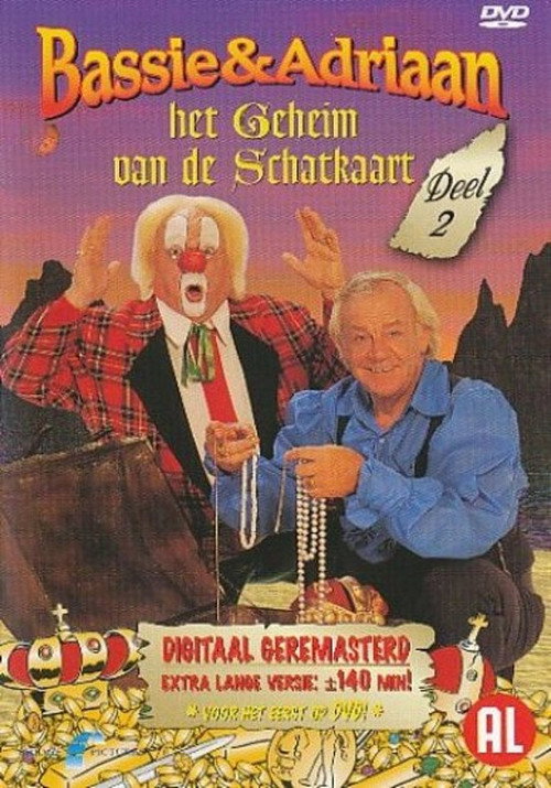 Movie poster for Bassie & Adriaan - Het Geheim van De Schatkaart Deel 2 (1987)