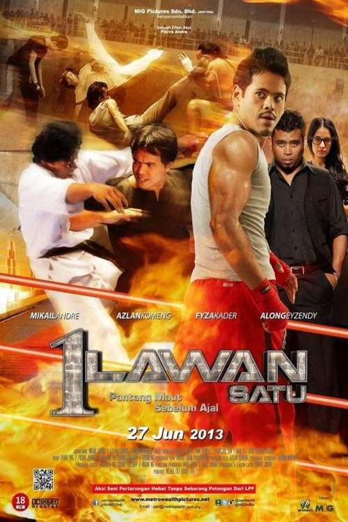 Movie poster for 1 Lawan Satu (2013)