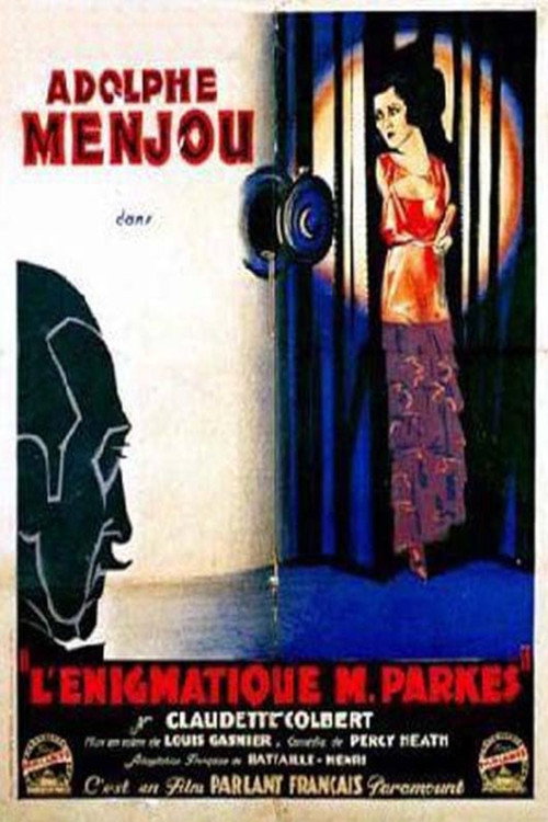 Movie poster for Mysterious Mr. Parkes (1930)