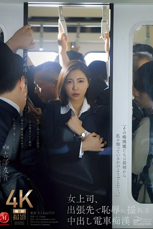 Movie poster for 女上司、出張先で恥辱に揺れる中出し電車痴● 吉澤友貴 (2024)