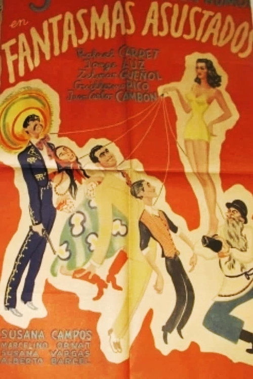 Movie poster for Fantasmas asustados (1951)