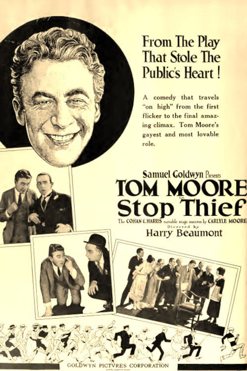 Movie poster for Stop Thief (1920)