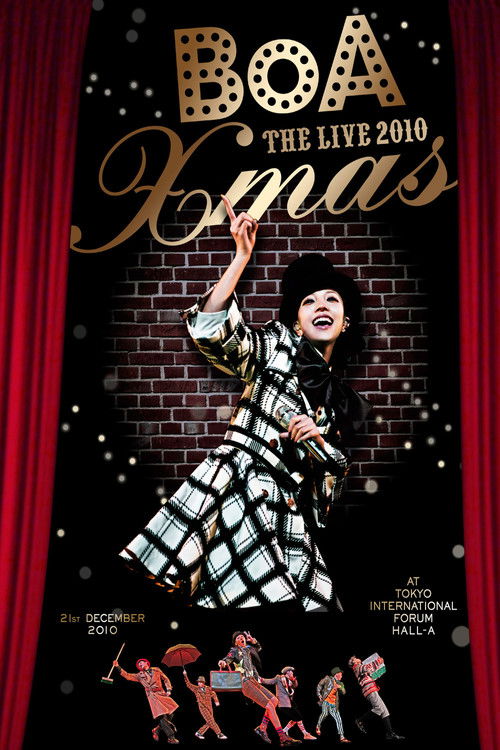 Movie poster for BoA THE LIVE 2010 "X'mas" (2011)