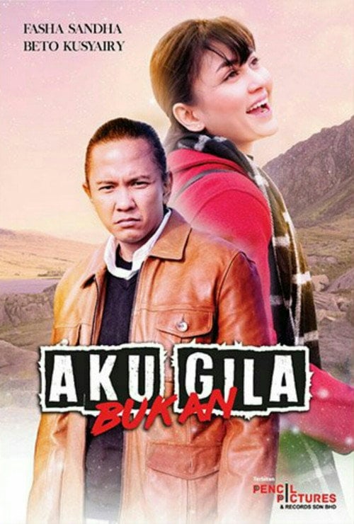 Movie poster for Aku Bukan Gila (2020)