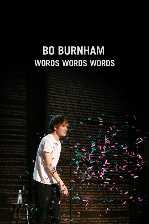 Movie poster for Bo Burnham: Words, Words, Words (2010)