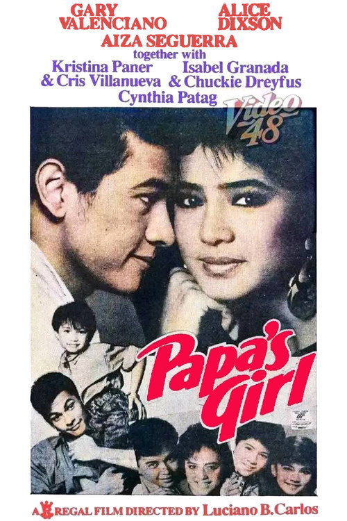 Movie poster for Papa's Girl (1990)