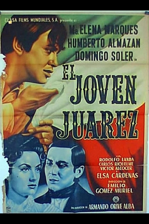 Movie poster for El joven Juárez (1954)