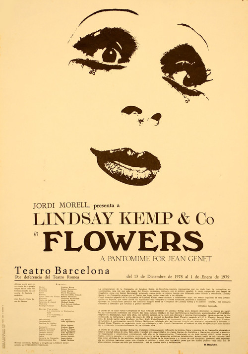 Movie poster for Flowers (1982)
