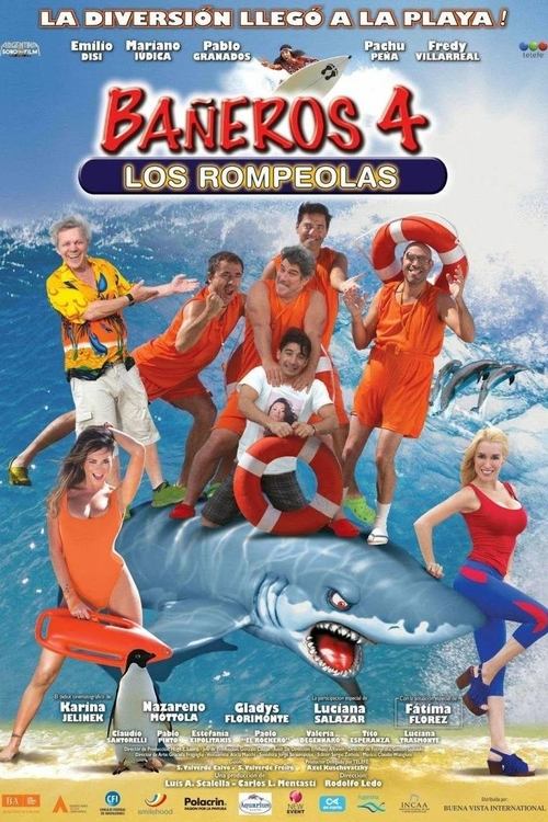 Movie poster for Bañeros 4: Los rompeolas (2014)