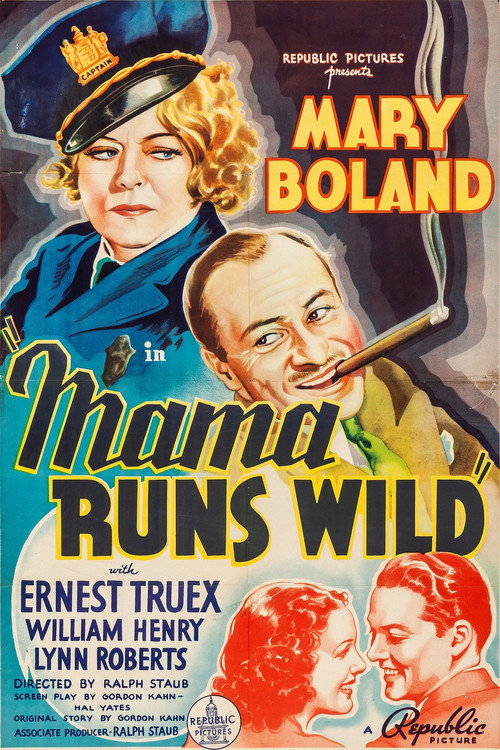 Movie poster for Mama Runs Wild (1937)