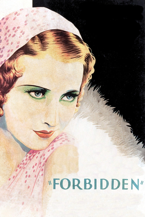 Movie poster for Forbidden (1932)