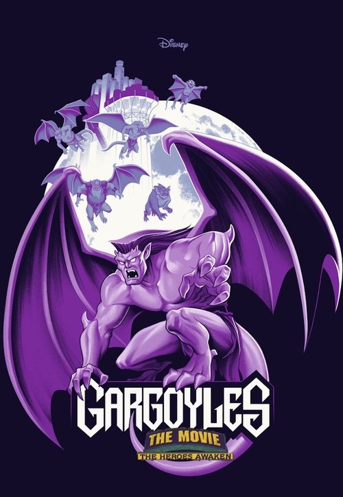 Movie poster for Gargoyles the Movie: The Heroes Awaken (1995)