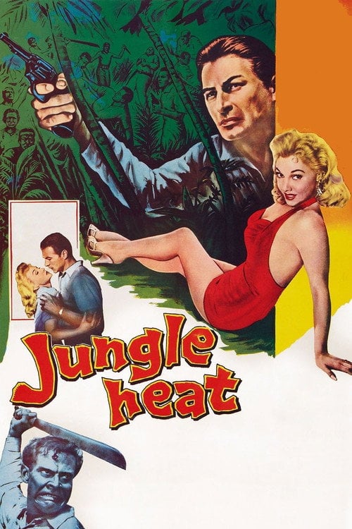 Movie poster for Jungle Heat (1957)