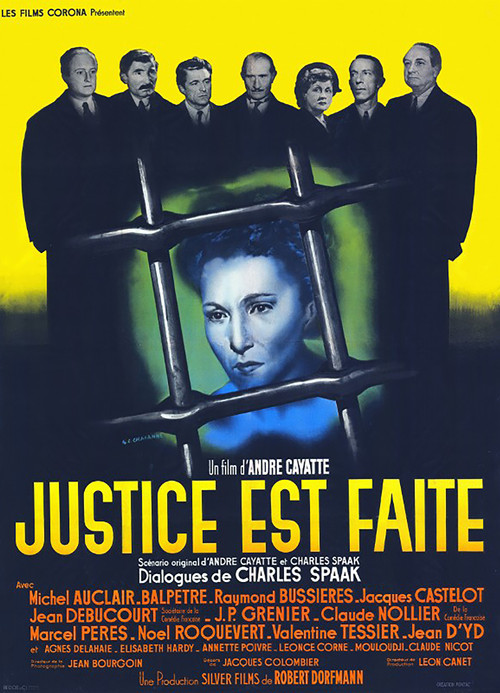 Movie poster for Justice Is Done (1950)