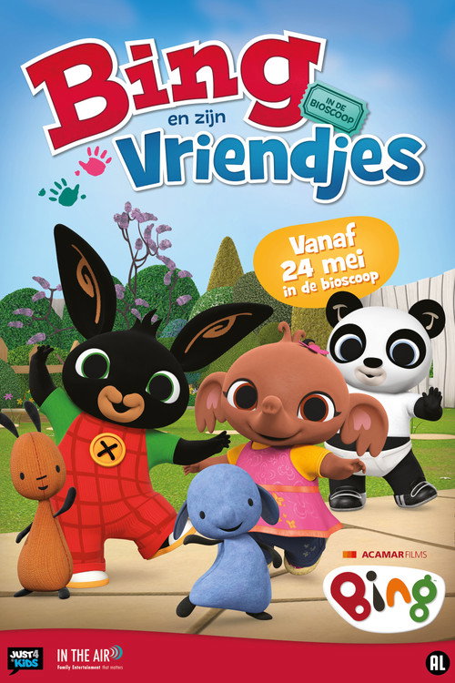 Movie poster for Bing and his friends in the cinema (2023)