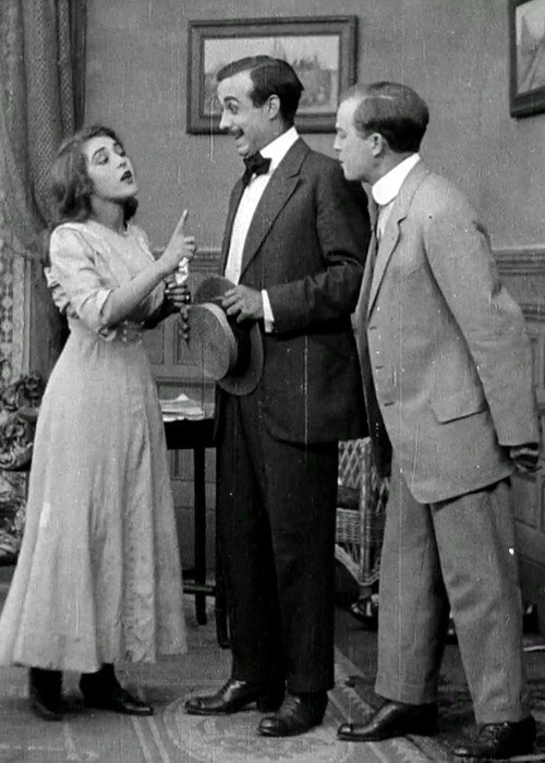 Movie poster for When We Were in Our 'Teens (1910)