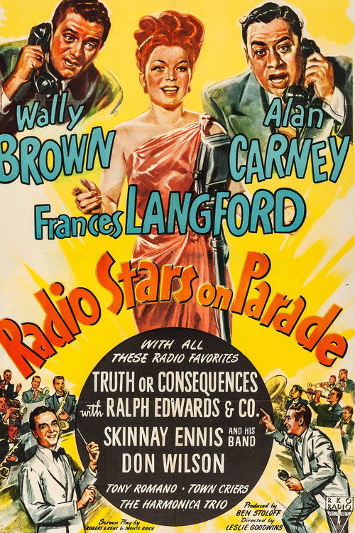 Movie poster for Radio Stars on Parade (1945)