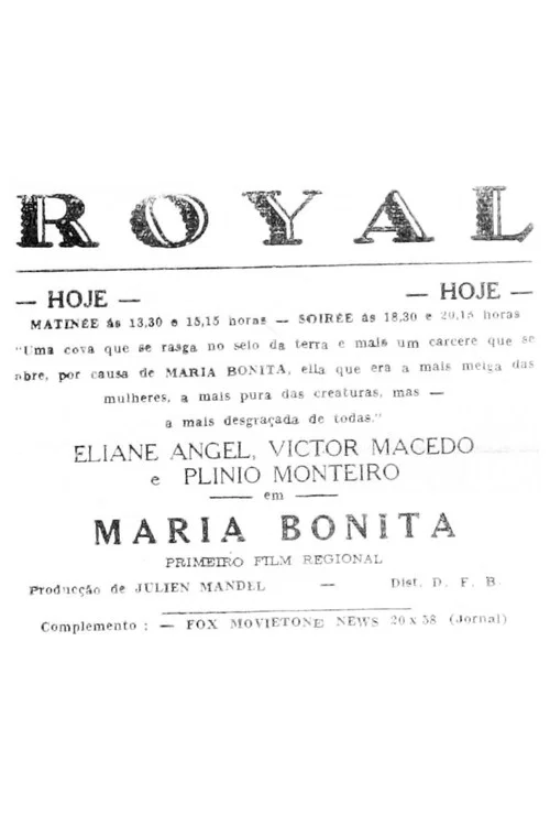 Movie poster for Maria Bonita (1937)