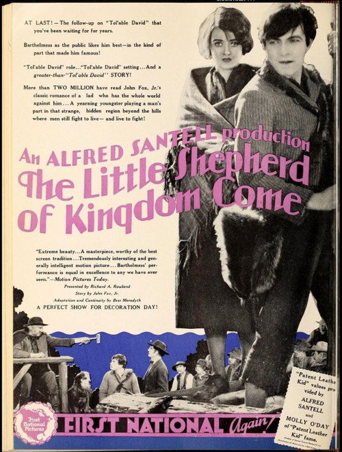 Movie poster for The Little Shepherd of Kingdom Come (1928)