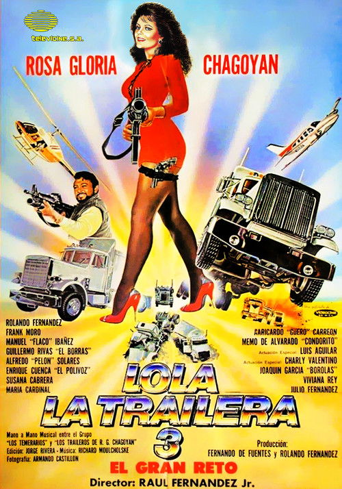 Movie poster for Lola the Truck Driver 3 (1991)