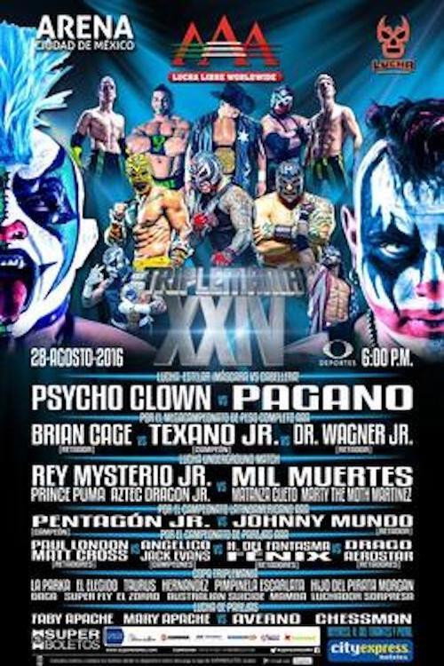 Movie poster for AAA TripleMania XXIV (2016)