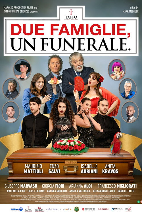Movie poster for Due famiglie, un funerale (2025)
