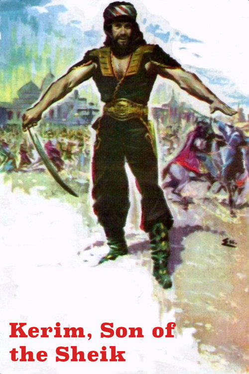 Movie poster for Kerim, Son of the Sheik (1962)
