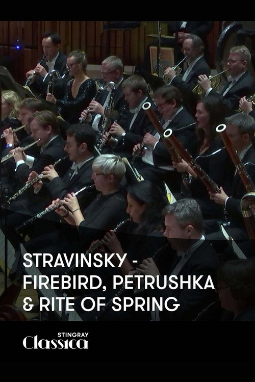 Movie poster for Stravinsky Ballets (2017)