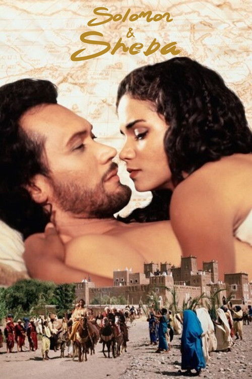 Movie poster for Solomon & Sheba (1995)