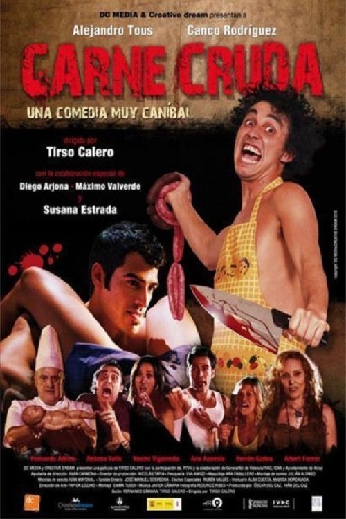 Movie poster for Carne cruda (2011)