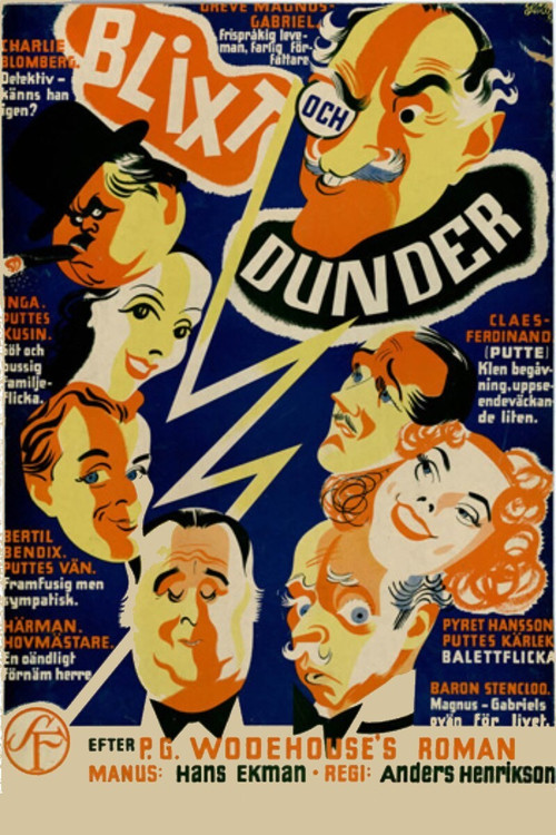 Movie poster for Thunder and Lightning (1938)