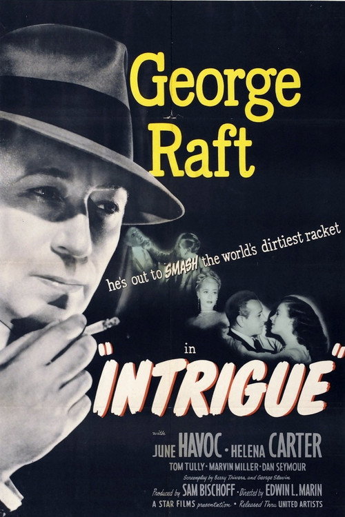 Movie poster for Intrigue (1947)