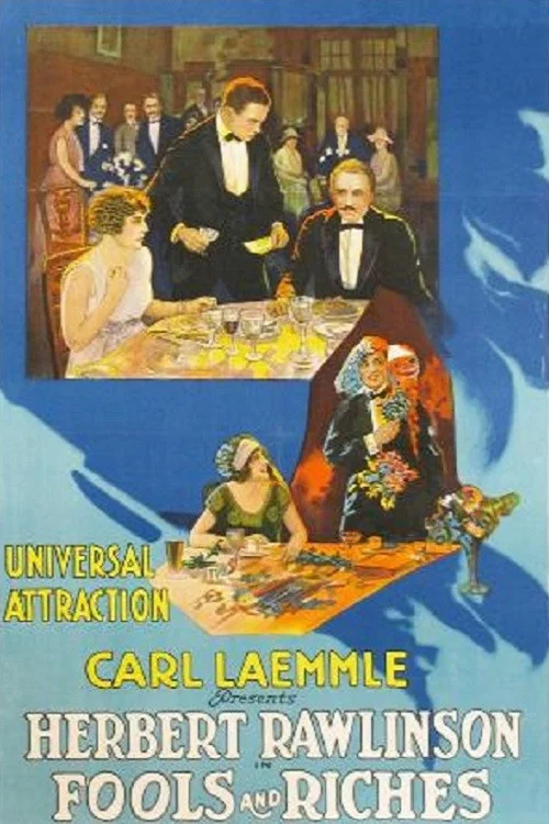 Movie poster for Fools and Riches (1923)