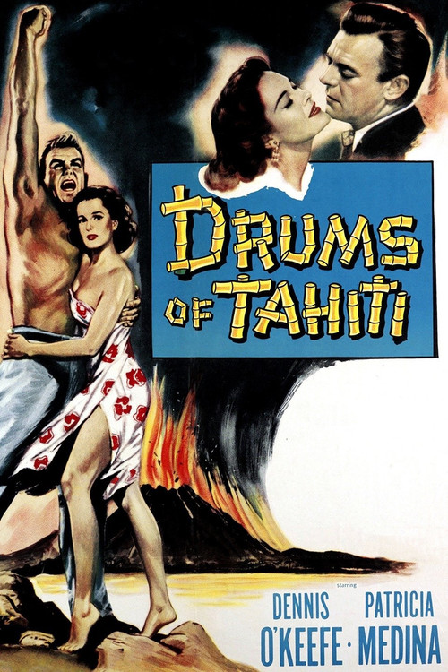Movie poster for Drums of Tahiti (1954)