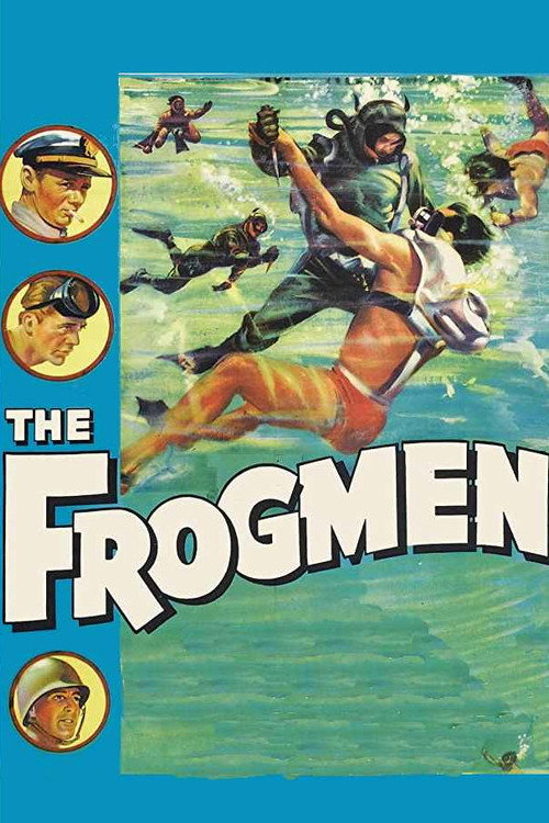 Movie poster for The Frogmen (1951)