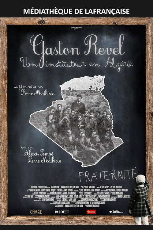 Movie poster for Gaston Revel, a schoolteacher in Algeria (2021)