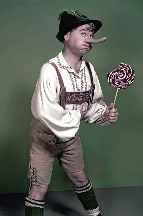 Movie poster for Pinocchio (1957)