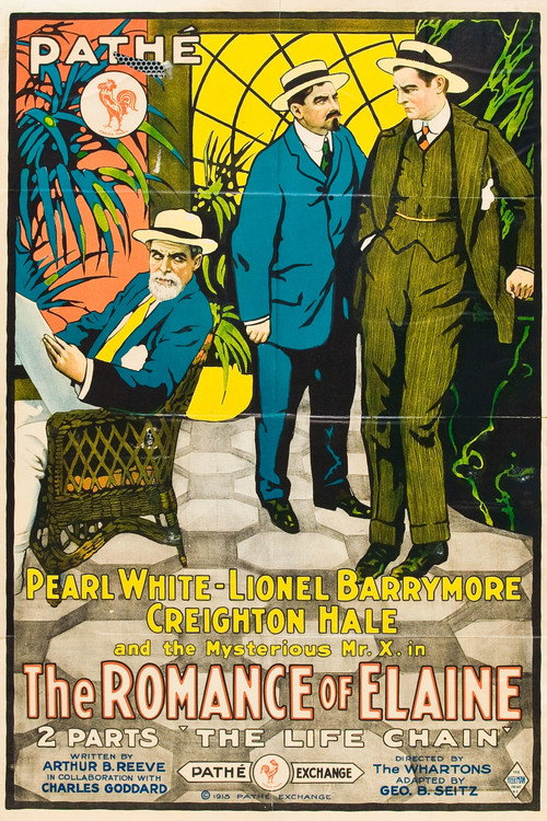 Movie poster for The Romance of Elaine (1915)