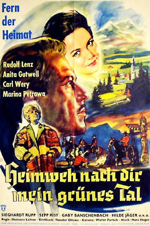 Movie poster for Heimweh nach dir, mein grünes Tal (1960)