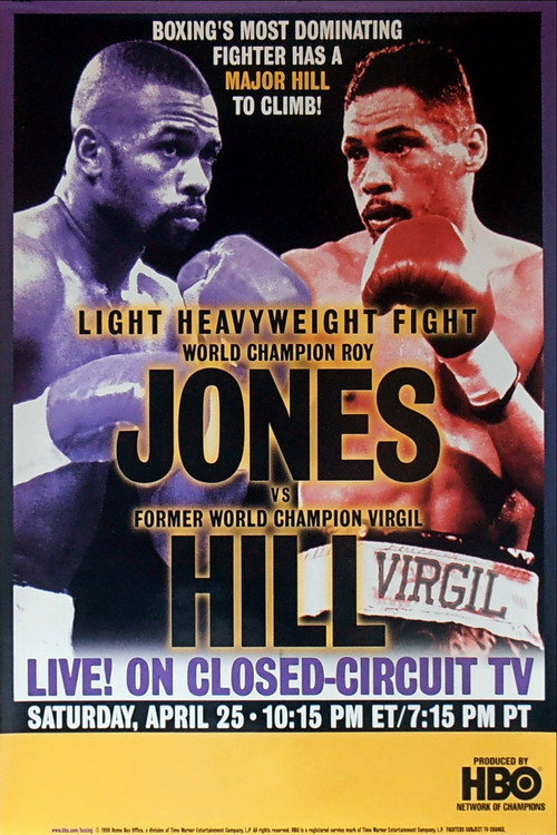 Movie poster for Roy Jones Jr. vs. Virgil Hill (1998)
