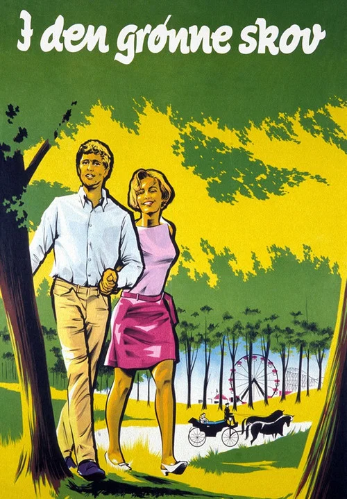 Movie poster for I den grønne skov (1968)