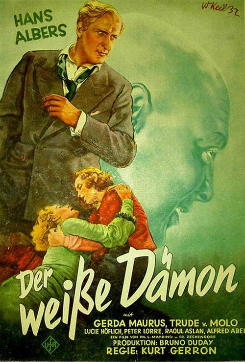 Movie poster for The White Demon (1932)