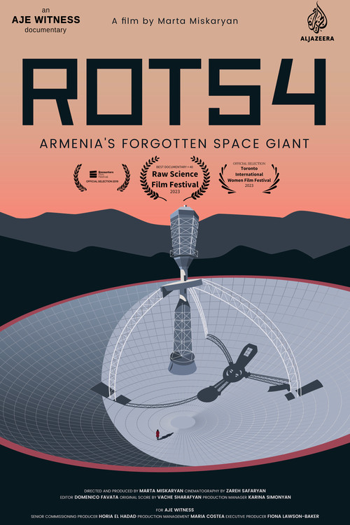 Movie poster for ROT54: Armenia's Forgotten Space Giant (2022)