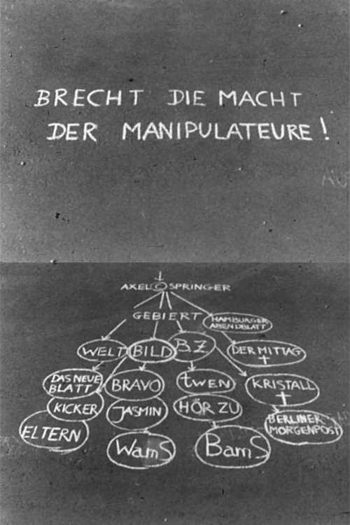 Movie poster for Break the Power of the Manipulators (1968)