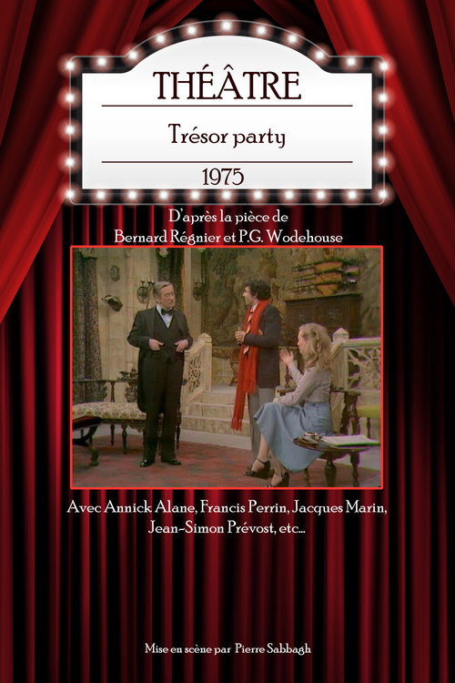 Movie poster for Trésor party (1975)