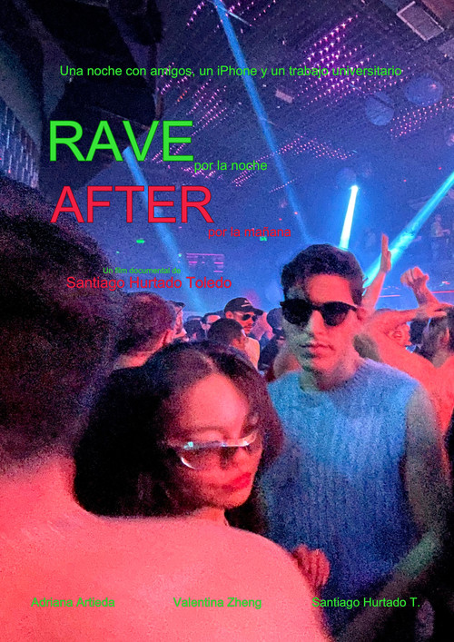 Movie poster for Rave por la noche, After por la mañana (2024)