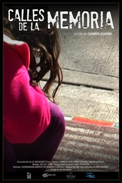 Movie poster for Calles de la memoria (2012)