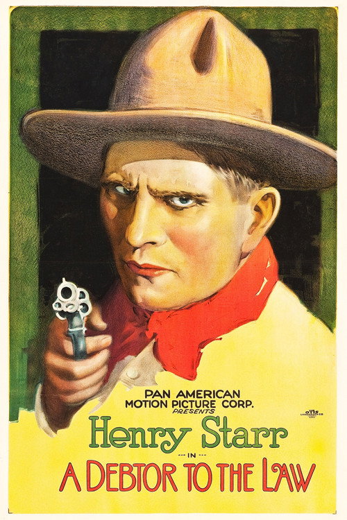 Movie poster for A Debtor to the Law (1919)